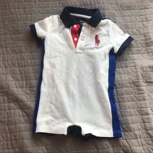 Ralph Lauren polo romper baby boys 9 months